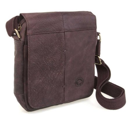 תיק מעור לגבר עמנואל Emanuel Maui Dark brown