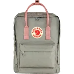 תיק גב אופנתי קאנקן קלאסי אפור/ורוד KANKEN Classic Fog Grey-Pink